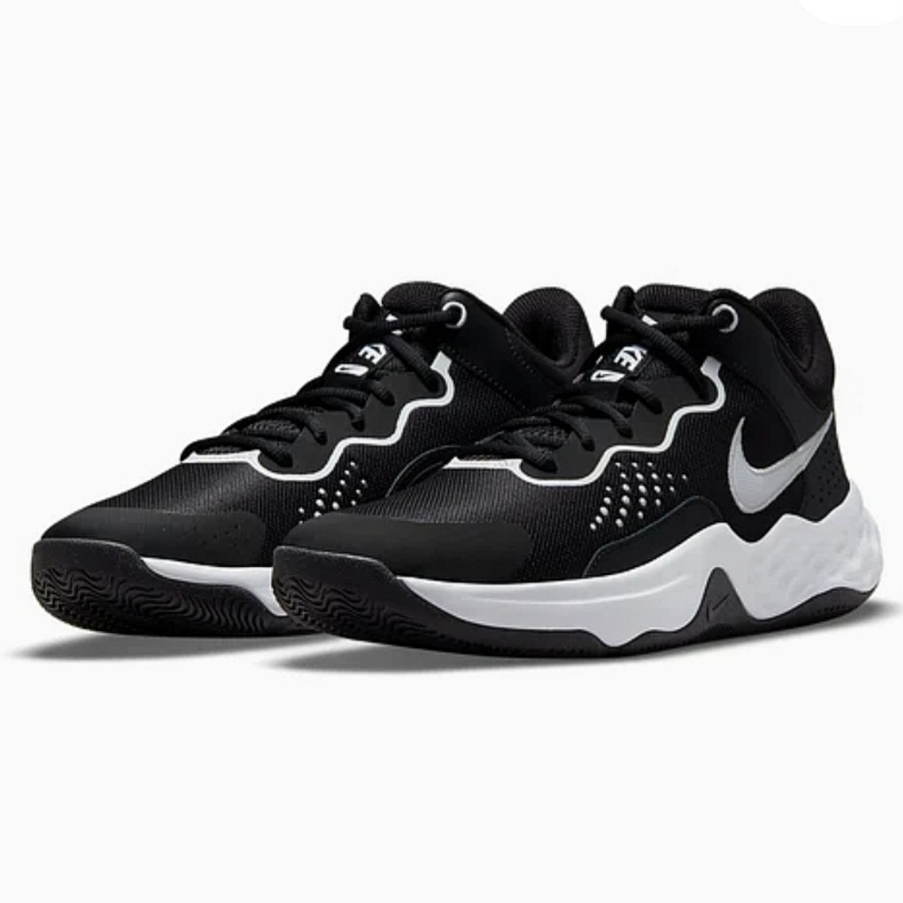 Nike Fly By 3 Mid Mens Size 10 Black White Basketball Shoes